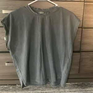 NWOT CALIA XS grey boxy tank